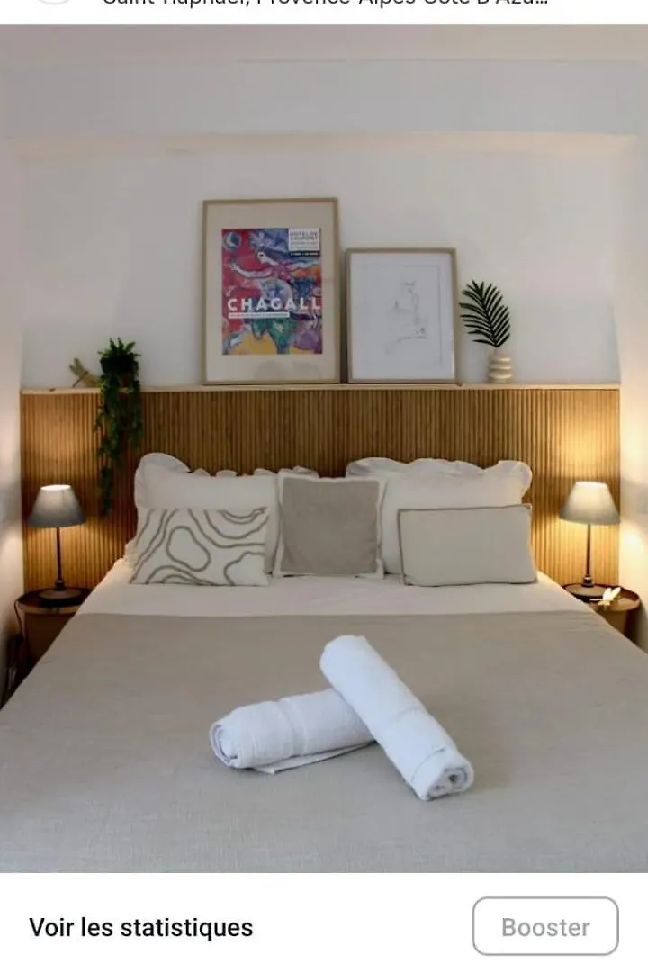 Eden Palladio Appt 2 Ch Front De Mer Acces Direct A La Plage Saint-Raphaël Διαμέρισμα